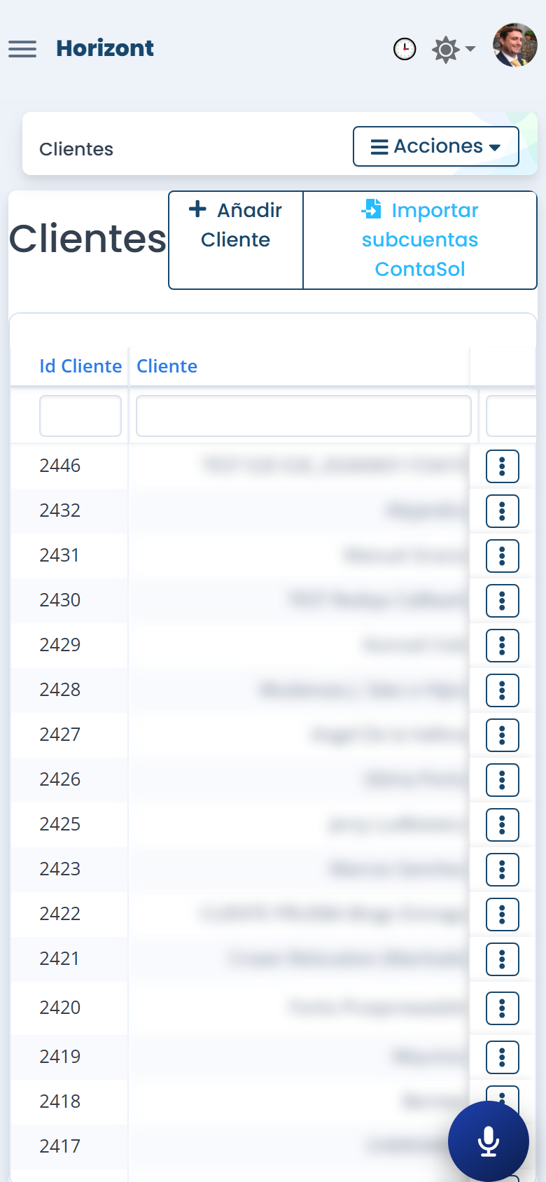 El CRM de mudanzas en el móvil, instalado como aplicación
